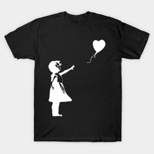 Girl with a balloon T-Shirt